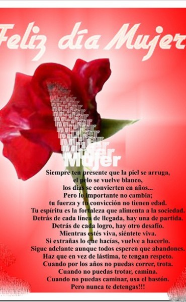 DÍA INTERNACIONAL DE LA MUJER