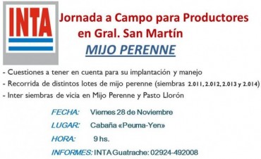 JORNADA A CAMPO PARA PRODUCTORES