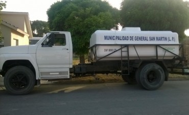REACONDICIONARON EL CAMIÓN REGADOR