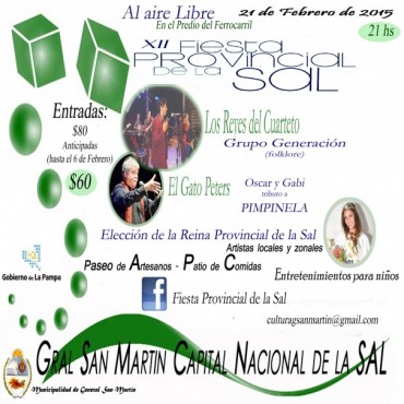 XII FIESTA PROVINCIAL DE LA SAL