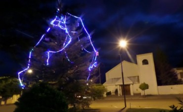 ARBOL DE NAVIDAD EN LA PLAZA