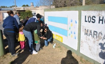 EL AYELÉN CONMEMORÓ  EL DÍA DE LA BANDERA